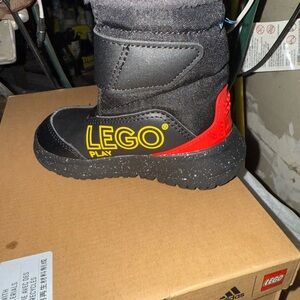 LEGO Play Black and Red Kids Boots